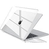 EooCoo Clear Case for Apple MacBook Air M5 13 inch Cover M4 M3 M2 2026-2022 | Compatible for Mac Air 13.6" Laptop Protection 