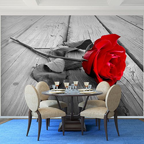 Fototapete Rose 352 x 250 cm – Vliestapete – Wandtapete – Vlies Phototapete – Wand – Wandbilder XXL – !!! 100% MADE IN GERMANY !!! Runa Tapete 9060011a - 6