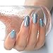 Ushion Holographic Nail Powder Laser Effect Rainbow Glitter Chrome Nail Powder Pigment For Nail Art