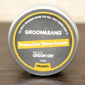 Groomarang Starter Collection Beard Comb Moustache Wax 15ml Shave Cream 100ml Gift Set - Image 5