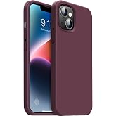 GGM GİYİM & AKSESUAR Apple iPhone 13/14 ile Uyumlu İ&ccedil;i Kadife Dışı Mat Yapıya Sahip Koruma Sağlayan Lansman Silikon Kılıf (Bo