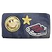 Produktbild shenky Geldbörse für Damen Smiley Star Jeansfarben