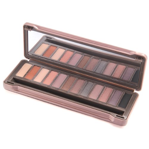 OKO Lidschatten Palette 12 Farben Makeup Lidschatten Eyeshadow Set Kosmetik +Pinsel - 4