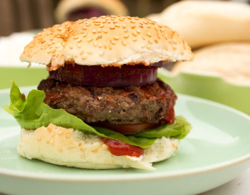 Andrew James – Hamburgerpresse mit Holzgriff für ¼ Pfund Burger + 100 Wachsscheiben – Ideal für Sommer BBQs – Auseinandernehmbar für Einfache Reinigung - 8