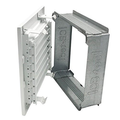 CB Warmluftgitter 20×20, weiß, Standard - 3