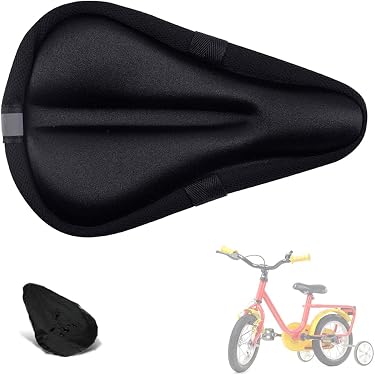 Housse De Selle Vélo SR OFO EXTRA - Lycra Souple - Noir - Taille Moyenne