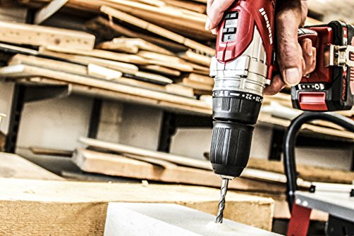 Einhell Akku Bohrschrauber TE-CD 18 Li Power X-Change (Lithium Ionen, 18 V, 2 Gang, 48 Nm, LED-Licht, Koffer, inkl. 1,5 Ah Akku Ladegerät ) - 8