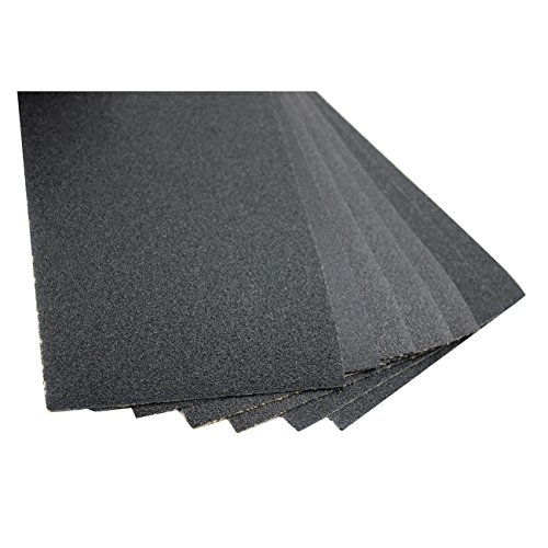 IZOKEE 45 Stücke Schleifpapier Set, 120 to 3000 Grit 9 x 3,6 Zoll Nass und Trocken Schleifpapier Sandpapier - 5