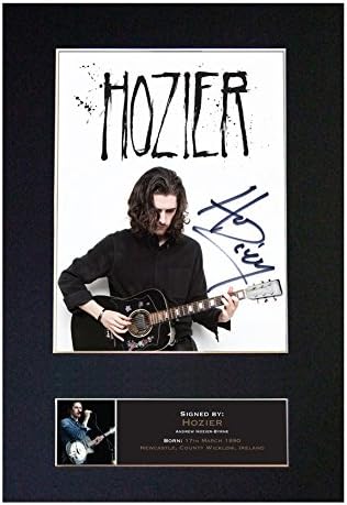 Hozier 567 - REPRINTED A4 reproduction autographed Photo (Mounted)