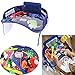 Price comparison product image Kids Travel Tray Car Seat, Snack Play Trays with Mesh PocketsCar Activity Tray for children with Dry Erasable Drawing Surface with Tablet Phone Holder Waterproof and Foldable