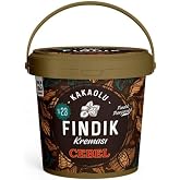 Cocoa Hazelnut Cream with 23% Hazelnut Ratio with Cebel-Hazelnut Particles 900 g Aquarius