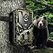 Produktbild WYMYY DL Wildkamera Fotofalle Jagdkamera Trail Wildlife Kamera Spielkameras 1080P HD Nachtsicht 2,4 '' LCD-Display 130 ° Weitwinkelobjektiv PIR-Sensor Jagdkamera Winkel Foto Falle Jagdkamera