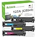Produktbild Aztech 4 Pack Kompatibel für HP CB540A CB540A-CB543A 125A für HP Color Laserjet CP1215 Gelb CP 1515 CP1515N CP1518NI Toner CM1312 MFP CM1312NFI MFP cm 1312 CP 1217