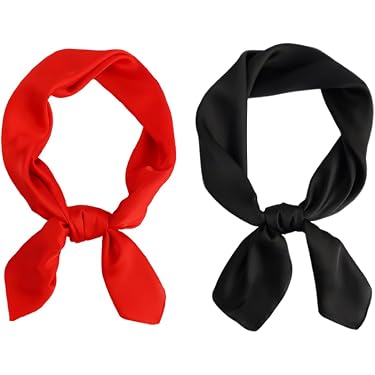 Sciarpa Bandana COMVIP In Raso Di Seta 60x60 Cm – Protezione Solare Uomo/Donna, Rosa, Multiuso - 3