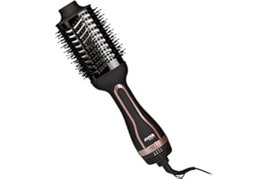 JOCCA - Szczotka do suszarki do włosów z 1 głowicą | Uformuj swoje włosy | Suche, lokowane, wygładzające i zwiększające objętość | Owalna konstrukcja z 3 stopniami ciepła | powłoka ceramiczna |