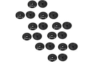 U-K 10 paia/confezione di bottoni di sicurezza per auto, universali, colore nero, accessori per auto, utile e pratico