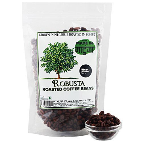 Urban Platter Roasted Robusta Coffee Beans 250 Grams RS.250 (17.00% Off) - Amazon