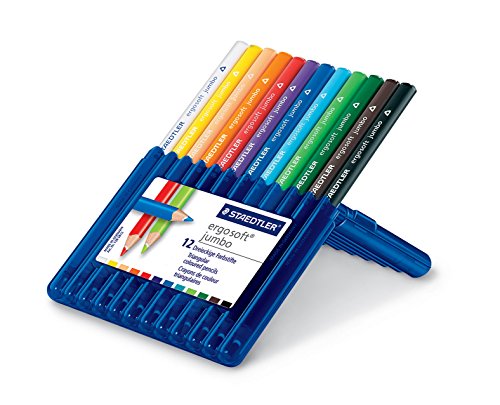 Staedtler 158 SB12 – ergo soft jumbo Farbstift, 4 mm, 12 Stück in aufstellbarer Box - 2