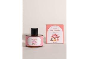 SenseFlow Aceite Esencial para Difusor 30ml, Aceites Aromáticos -100% Puros, Aceite de Aromaterapia de Primera Calidad, Fragancias para el Aire, Relajación - Rapsodia de Rosa