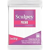 Sculpey Premo ofenh&auml;rtende Modelliermasse wei&szlig;