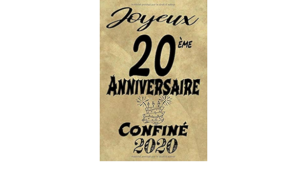 Amazon Fr Joyeux Eme Anniversaire Confine Un Cadeau D Anniversaire Chic Idee Cadeau Anniversaire Confinement Ans Carnet De Notes Memoire Pour Ans 110 Pages Lignes 15 24x22 68 Cm Anniversaire Cadeau Livres