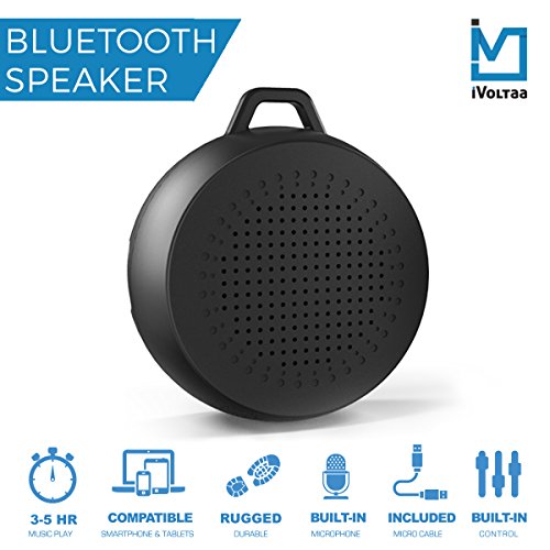iVoltaa Rugged X1 Portable Bluetooth Speaker (Black) RS.649 (64.00% Off) - Amazon