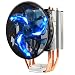 Produktbild Etbotu CPU Kühler, Reines Kupfer 4 Heat Pipe Multi Plattform Ultra Leisen Desktop Computer CPU Kühler