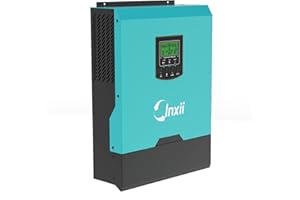 Inxii 3000w Hybrid Wechselrichter 24V 230V mit 80A MPPT Solarregler 4 Arbeitsmodi : Solarladung, Strompriorität, Solarpriorität, Hybridladung