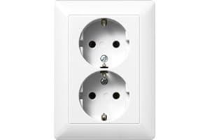 Jung AS5020UWW gniazdo schuko 2-drożne