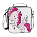 Produktbild Insulated Lunch Tote Schultertasche Handtasche für Männer \u0026 Frauen Einhorn