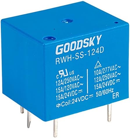 Goodsky Good Sky RWH-SS-124D 24V RWH Series 12A SPDT Relay