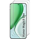 CONSTRAIN - Honor Magic 8 Lite ile Uyumlu Ekran Koruyucu Şeffaf Temperli Kırılmaz Cam Ekran Koruyucu 2 Adet