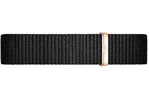 Daniel Wellington Cinturino Orologio Nero Tessuto trendy cod. DW00200195