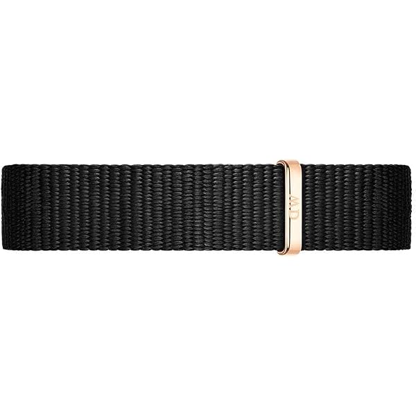 Daniel Wellington Cinturino Orologio Nero Pelle trendy cod. DW00200189 : Daniel Wellington
