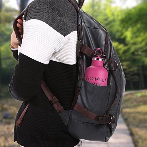 FEIJIAN Edelstahl-Trinkflasche WasserFlasche 500ml Thermosflasche für Kinder BPA Frei - 6