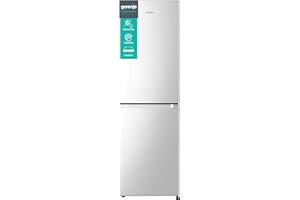 Gorenje NRK 418 ECW4 Kühl-Gefrierkombination/ NoFrostPlus/ MultiFlow 360°/ CrispZone/ 182,4 cm/ Kühlteil 171 l/ Gefrierteil 85 l/ 41 dB/ 226 kWh/ Jahr/ Weiß