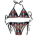 Produktbild flys Fire_with_Turquoise_396 90% Nylon 10% Spandex Mit Brustschale