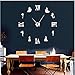 Produktbild kuamai Prinzessin DIY GroE Wanduhr MRchenhaften Stil Frameless Giant Wanduhr MDchen Raumdekor Modernes Design Geschenk Für Sie 27 Zoll
