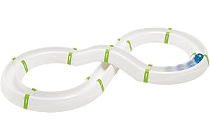 Ferplast Interaktives Spiel für Katzen TYPHON Katzenspielzeug, Modular Circuit, LED Luminous Ball enthalten