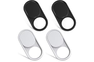CJZZ Webcam Abdeckung Aus Metall-4 Stück Ultra Dünn Webcam Cover-Kamera Abdeckung Handy-Laptop Kamera Abdeckung，Kameraabdeckung，Geeignet Für Smartphones, Laptops Und Tablets Zum Schutz