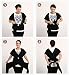 Baby Slings Carrier Cozy Baby Wrap for Newborns, Infants & Toddlers | High Quality Baby Carrier | 3 Carrying Positions | Soft Cotton and Comfort Spandex Machine Washable (Black)