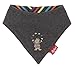sigikid Baby Boys 0-24m Wendehalstuch Baby Neckerchief, Grey (Dark Melange Grey), One Size