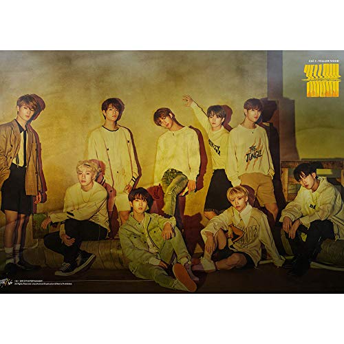 GOTH Perhk Kpop Straykids Stray Kids Neues Album Clé 2 : Yellow Wood Poster, offizielles unterstütztes Posterfoto für 2019(H01)