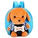 Produktbild Nette Kleine Kleinkind Kinder Rucksack Plüsch Tier Cartoon Mini Kinder Tasche für Baby Mädchen Jungen Alter 1-3 Jahre (welpen)