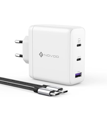NOVOO USB C Docking Station 4K@60Hz Dual HDMI USB C Hub Adapter Met 2 Hdmi 4k 60hz Pd 100w Snel Opladen 3x Usb A Voor Macbook Pro M2 Dell Hp Lenovo Surface En Meer Type C Apparaten Nhm6d 141g