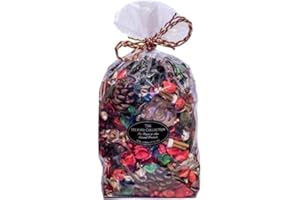 HANGER CRAFT Hand Blended Pot Pourri Christmas Time – Milford | Festive Scented Mix with Natural Botanicals, Pine Cones & Cinnamon | Long Lasting Fragrance for Home Decoration Gift (Pack of One (250gr))