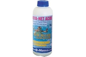 Nettoyant ligne d'eau piscine 1 l Mareva calcaire