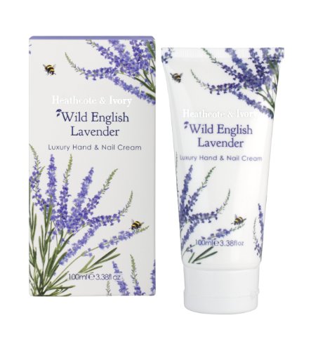 Heathcote & Ivory Florals Wild English Lavender Hand and Nail Cream 100ml