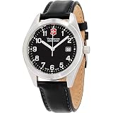 Victorinox Garrison Herren-Armbanduhr 40mm Armband Leder Quarz 241006.CB