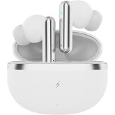Fire-Boltt Newly Launched Aero Luxe TWS Earbuds with Custom EQ, Bluetooth 5.4 Wireless Earphones, 70H Playtime, Fast Charging